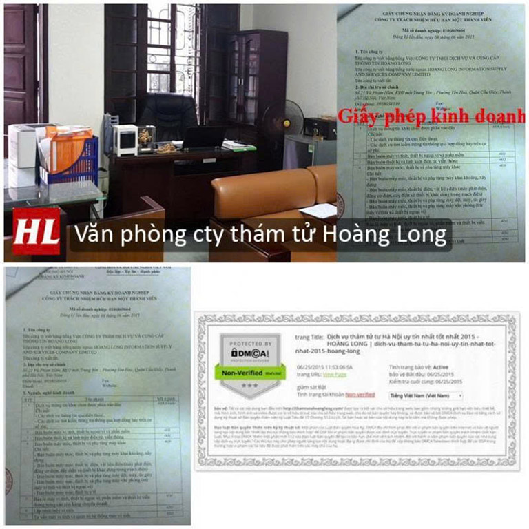 Công ty dịch vụ thám tử hoàng long