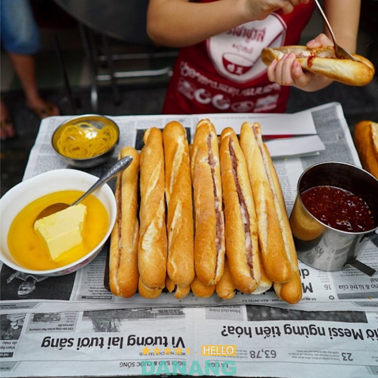 Bánh mì que Dì Hằng