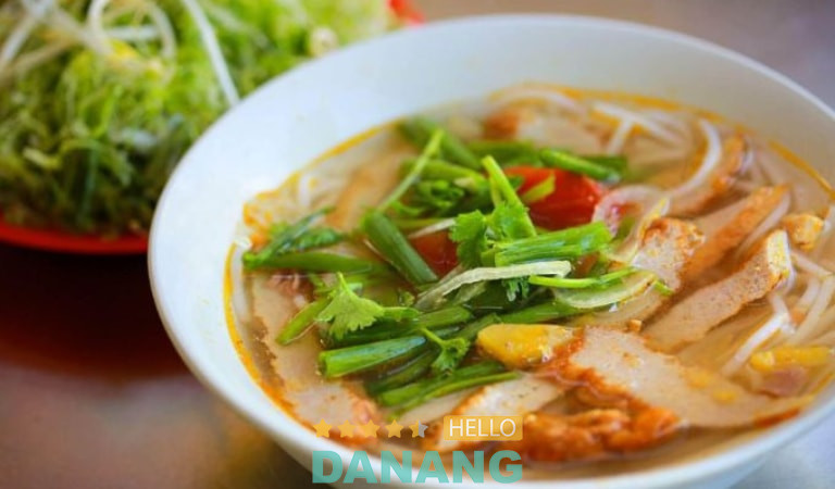 Bún chả cá ông Tạ tại Đà Nẵng