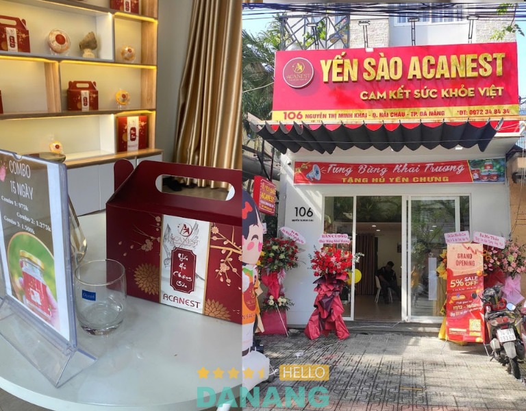 Yến Sào Acanest cửa hàng bán yến sào tại Đà Nẵng