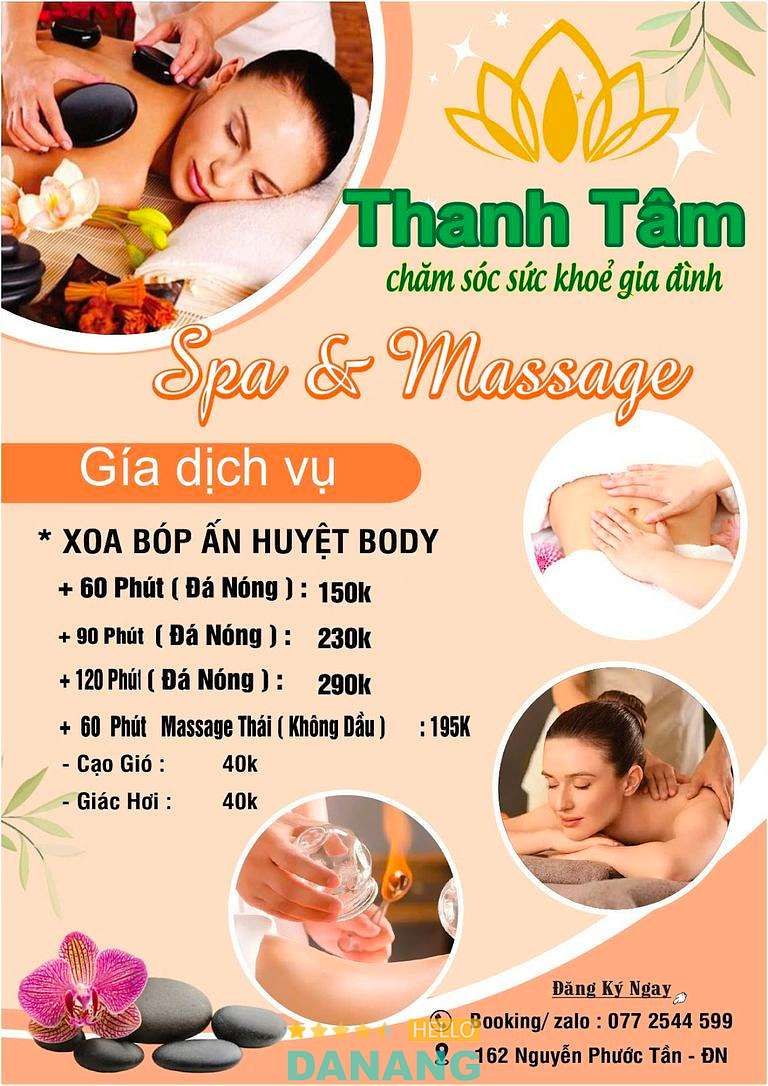 Thanh Tâm Spa tại Q. Cẩm Lệ, Đà Nẵng