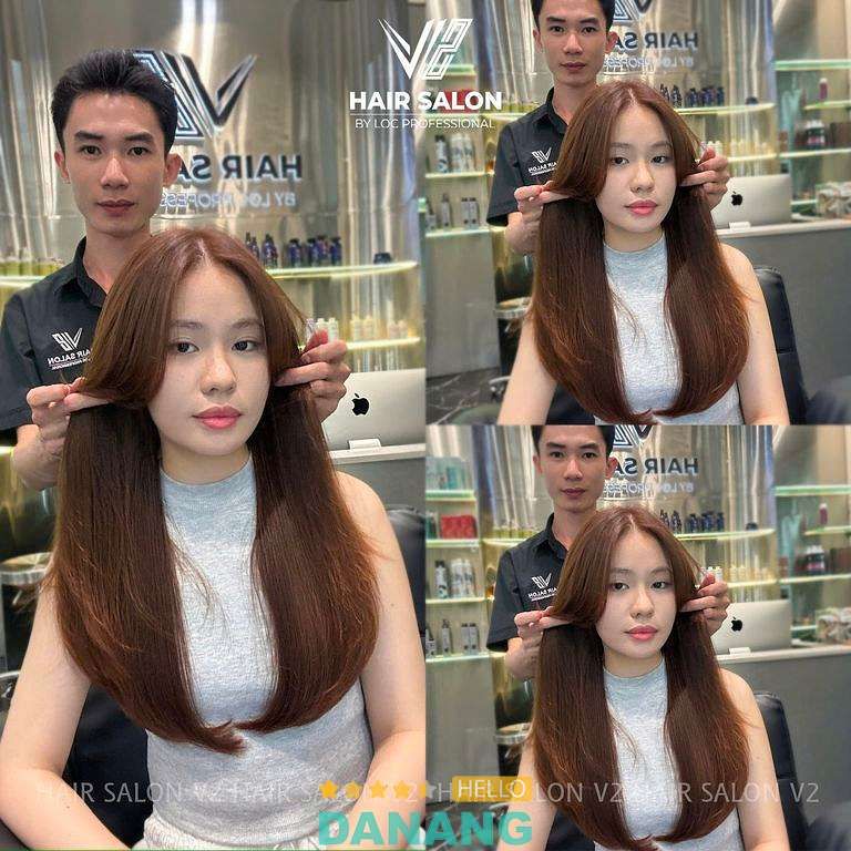 Hair Salon V2 làm tóc đẹp ở Quận Hải Châu