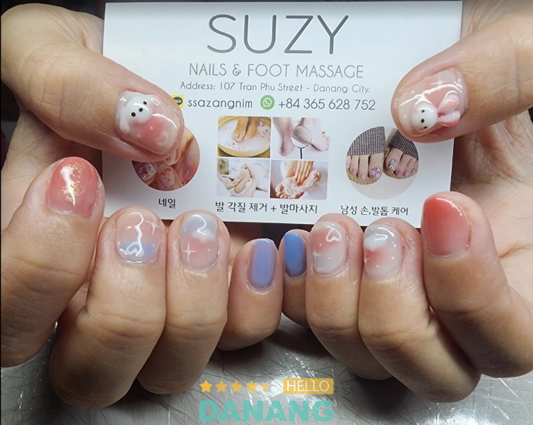 Suzy Nails & Foot Massage 수지네일 발마사지 발각질제거 chi nhánh hải châu