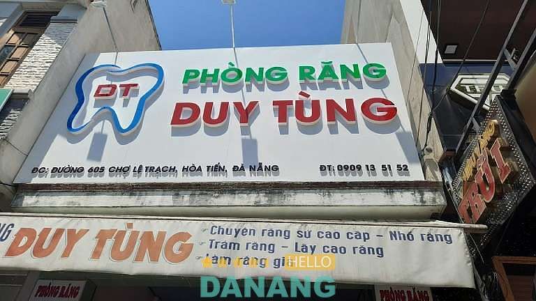 cơ sở khám nha khoa tại huyện Hòa Vang