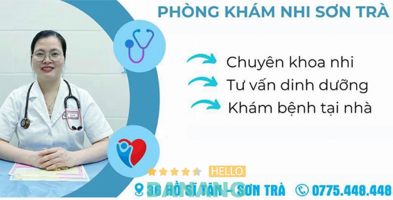 Phòng khám Nhi BS. CKI Trần Thị Chiên tại Q. Sơn Trà, Đà Nẵng