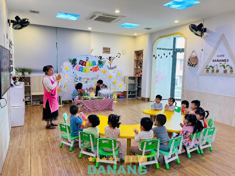 Trường mầm non Dongsim Kindergarten, Q. Cẩm Lệ