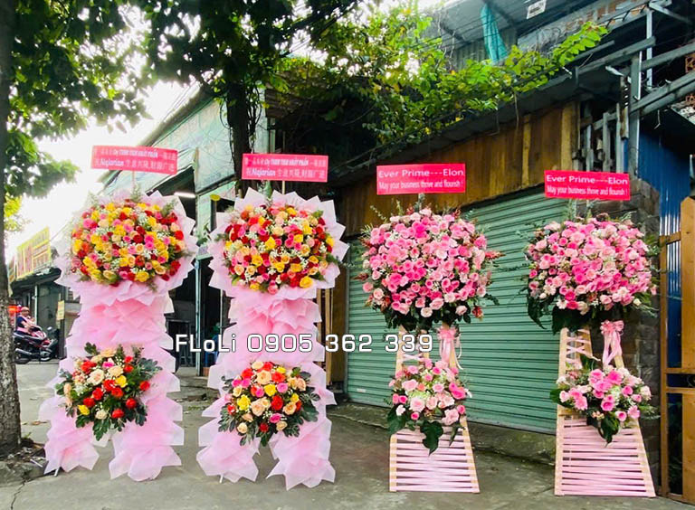 Hoa khai trương ở quận sơn trà FLoLi