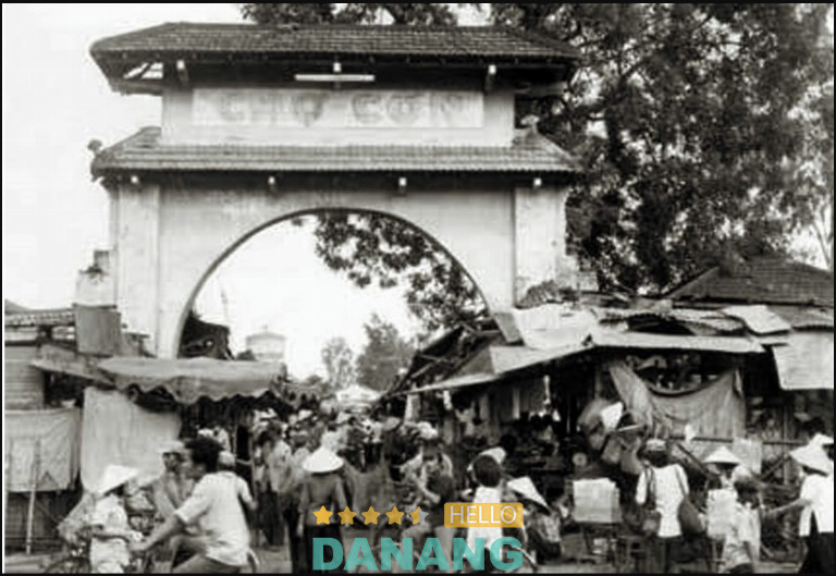 Ảnh Chợ Cồn Đà Nẵng xưa những năm 1950