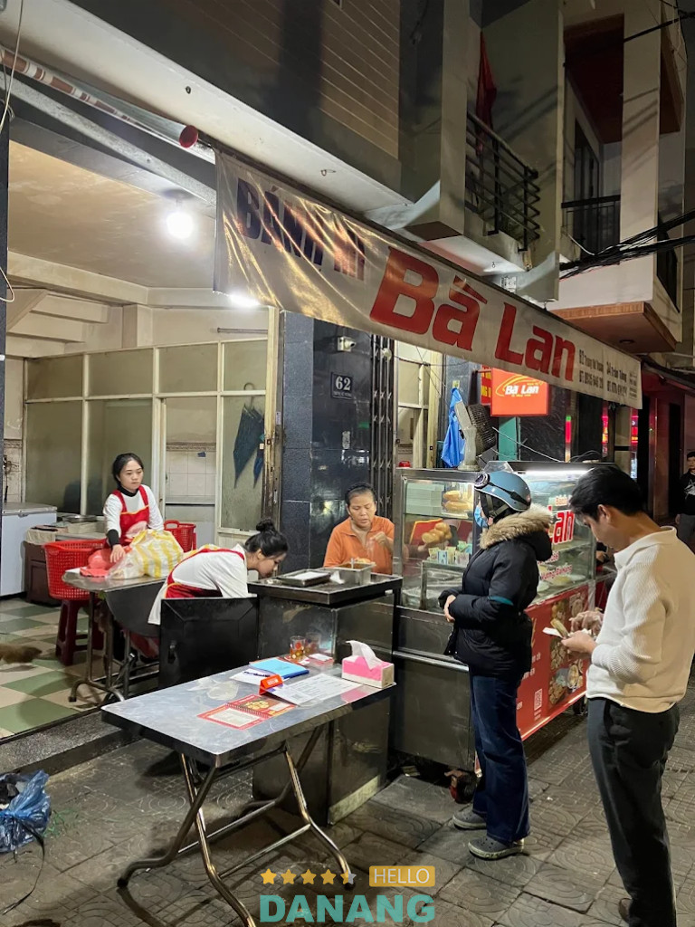 Bánh mì que ở đà nẵng bà lan 62 trưng nữ vương