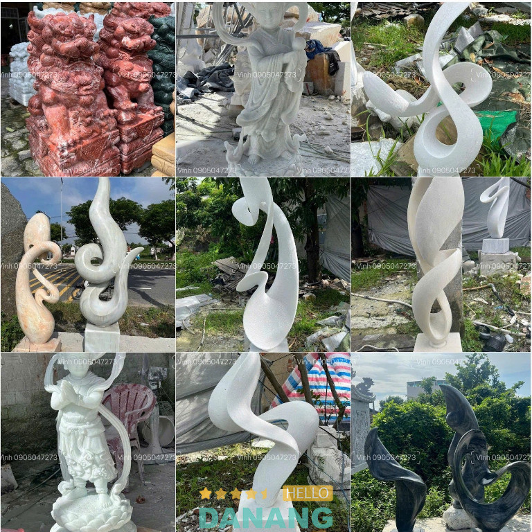 cơ sở điêu khắc đá mỹ nghệ tại Đà Nẵng