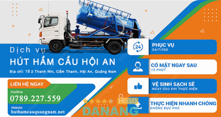 Hút Hầm Cầu Hội An - Công ty Điện Bàn