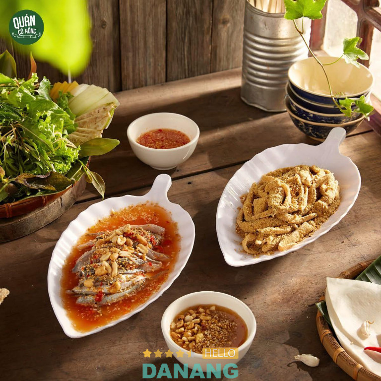 Quán cô Hồng – Gỏi cá Nam Ô