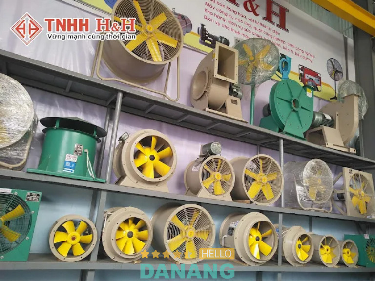 Quạt công nghiệp H&H, Đà Nẵng