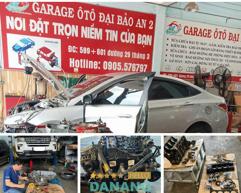 Garage Đại Bảo An tại TP. Đà Nẵng
