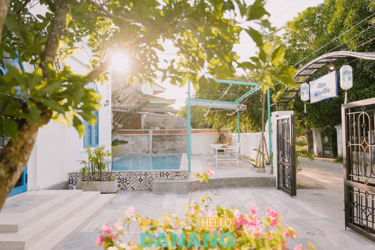 Không gian sang trọng, rộng rãi là lí do du khách tìm đến Santori Homestay Hội An