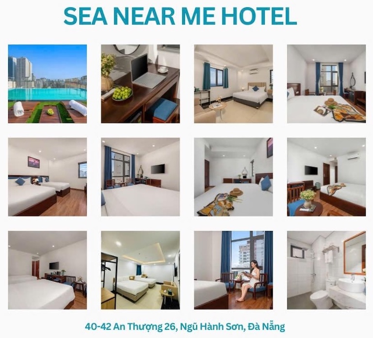 Hạng phòng đa dạng ở Sea Near Me Hotel thuộc hệ thống Nami Stay