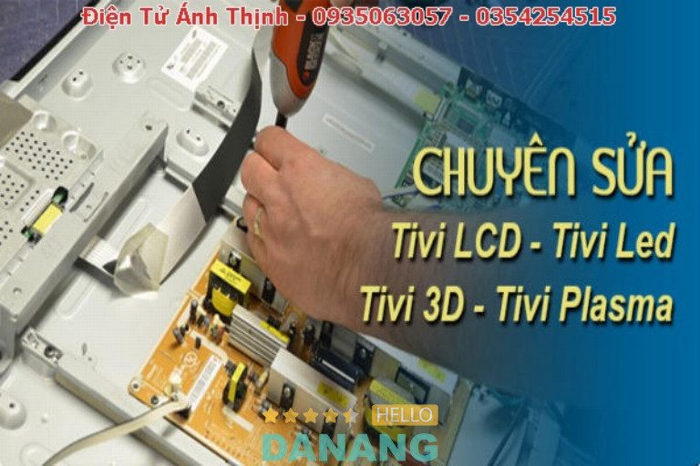 Bá Thành chuyên sửa các lỗi như mất nguồn, hư board mạch, cao áp, và thay thế linh kiện tại nhà.