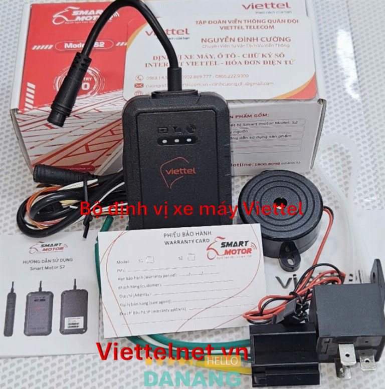 Thiết bị định vị xe máy Viettel
