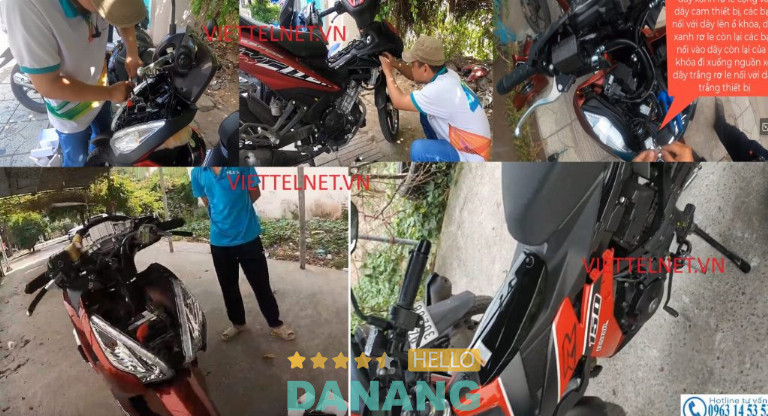 định vị xe máy