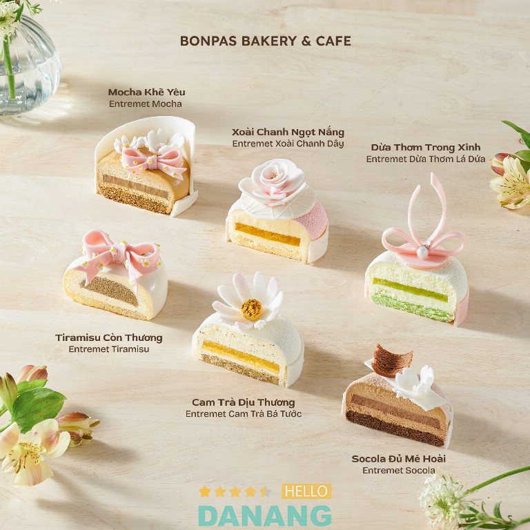 Đa dạng các loại bánh, dễ dàng tìm thấy “món đúng gu”