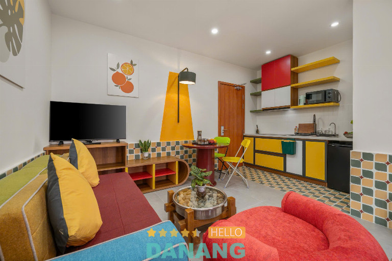 Q - Apartment Đà Nẵng cung cấp hàng loạt phòng nghỉ dưỡng cao cấp với các tiện nghi hiện đại