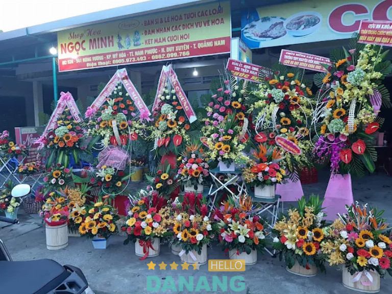 Shop hoa Ngọc Minh, Duy Xuyên