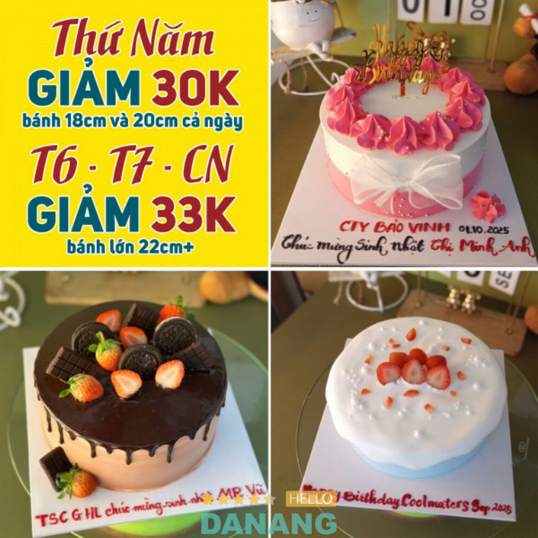 Bánh kem Hương Vị Việt Đà Nẵng