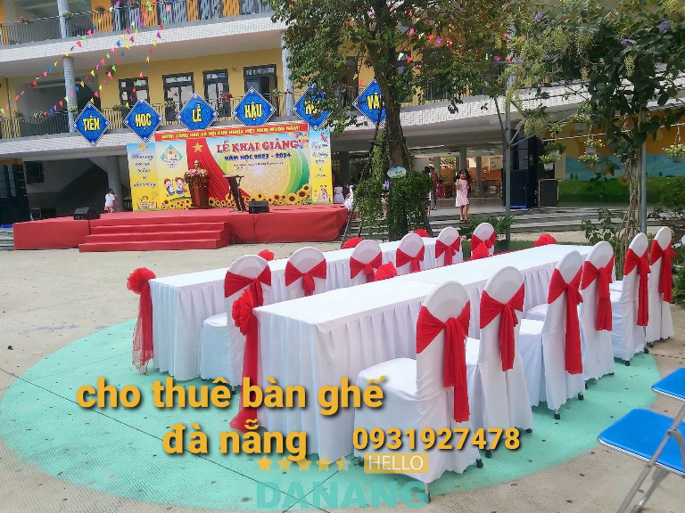 Dịch vụ cho thuê bàn ghế sự kiện Đà Nẵng