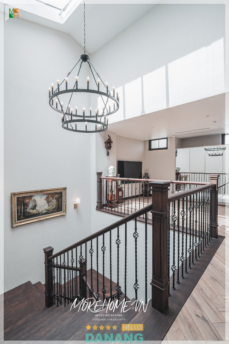 Tay Vịn Cầu Thang Gỗ Morehome