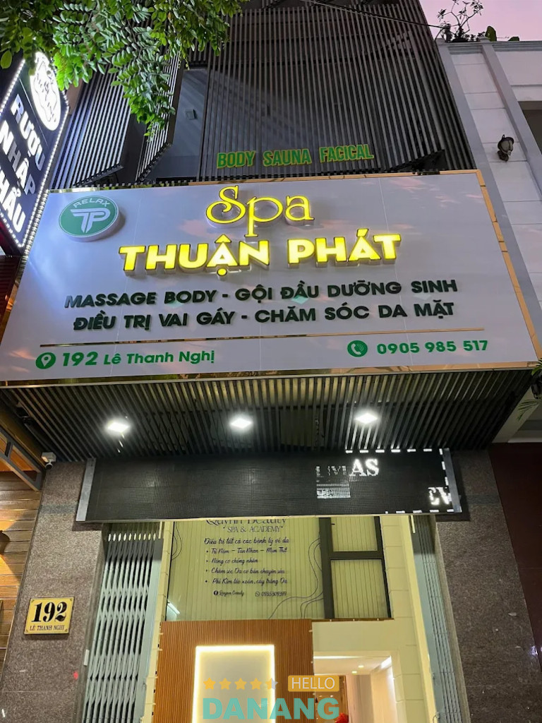 Bài viết đánh giá về Thuận Phát Spa: 192 Lê Thanh Nghị, phường Hoà Cường