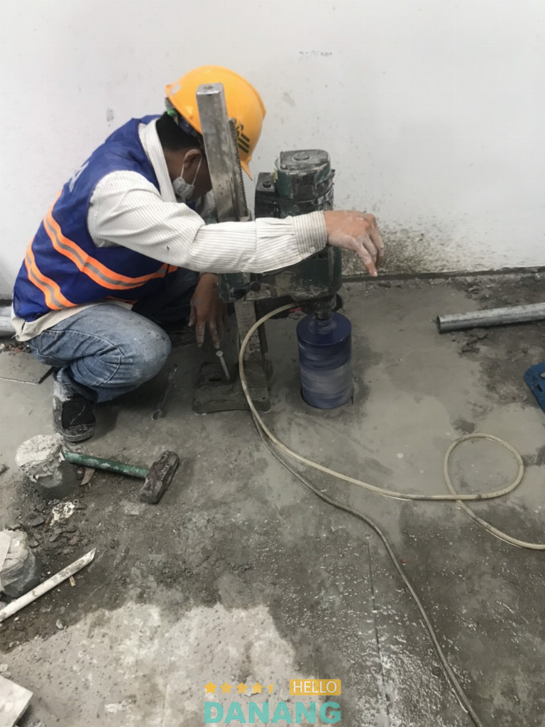 Khoan cắt bê tông Yến Thanh - Hòa Cường