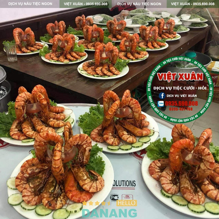 Dịch vụ đặt tiệc Việt Xuân Đà Nẵng