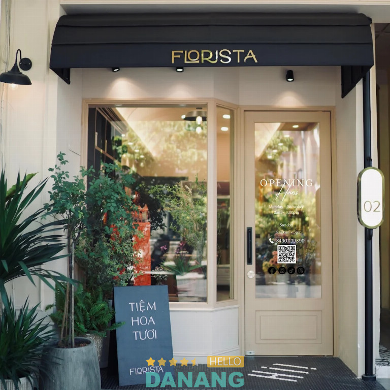 bài viết đánh giá về Tiệm hoa Florista Floral Studio: 02 Lê Hồng Phong, Hải Châu