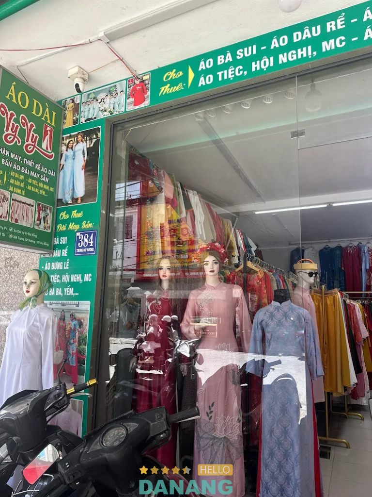 Bài viết đánh giá về Áo Dài Vy Vy: 384 Trưng Nữ Vương, P. Hải Châu
