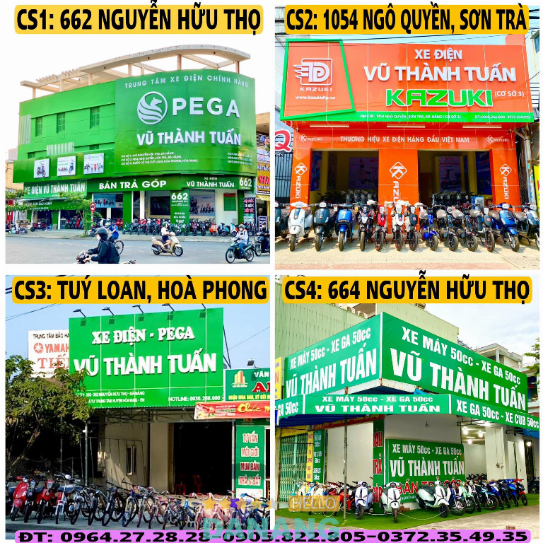 Xe Điện PEGA - Cẩm Lệ