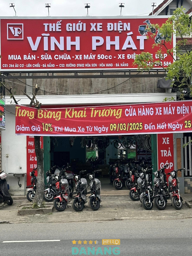 Thế Giới Xe Điện Vĩnh Phát - P. Hoà Khánh