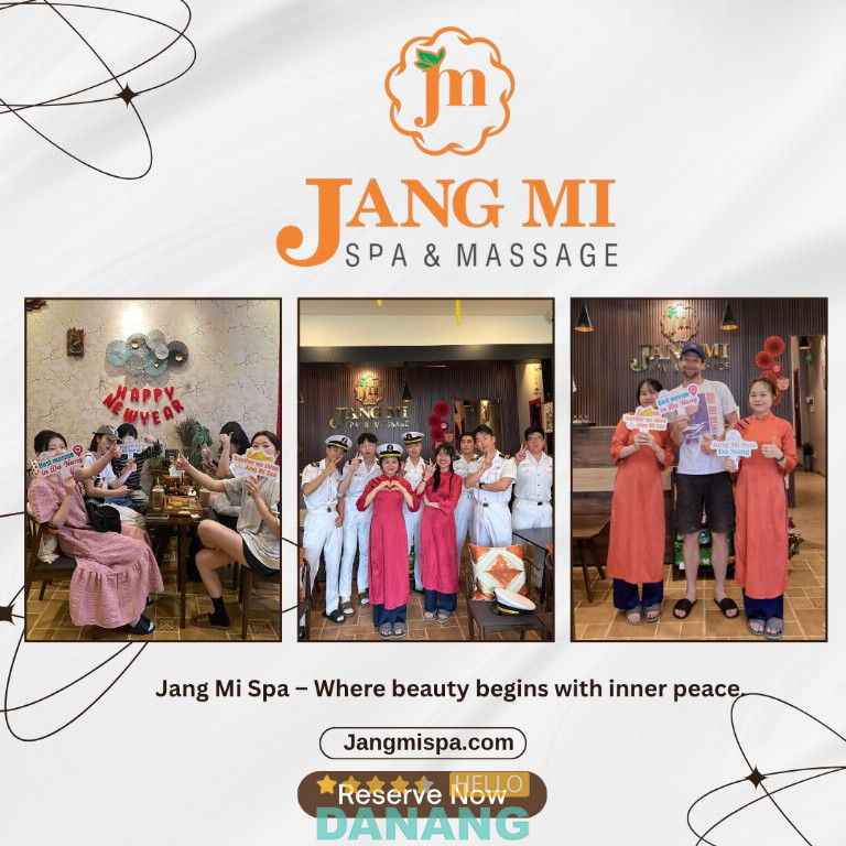 Spa nổi tiếng ở Đà Nẵng - Jang Mi Spa - Massage