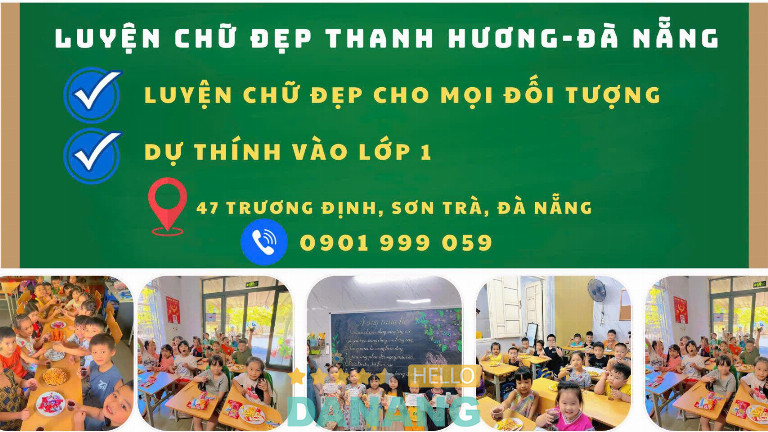 Luyện chữ đẹp Thanh Hương - Sơn Trà