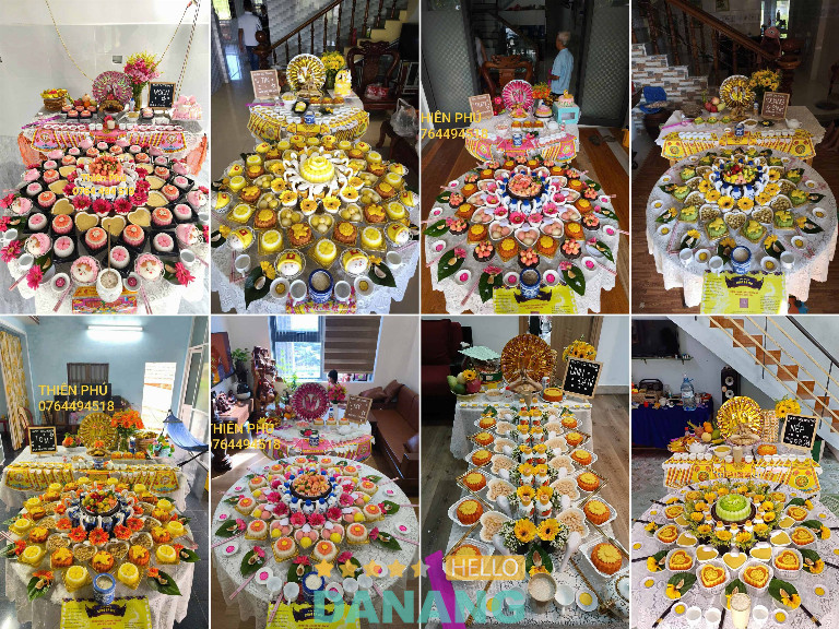 Dịch vụ đặt mâm cúng đầy tháng tại Đà Nẵng