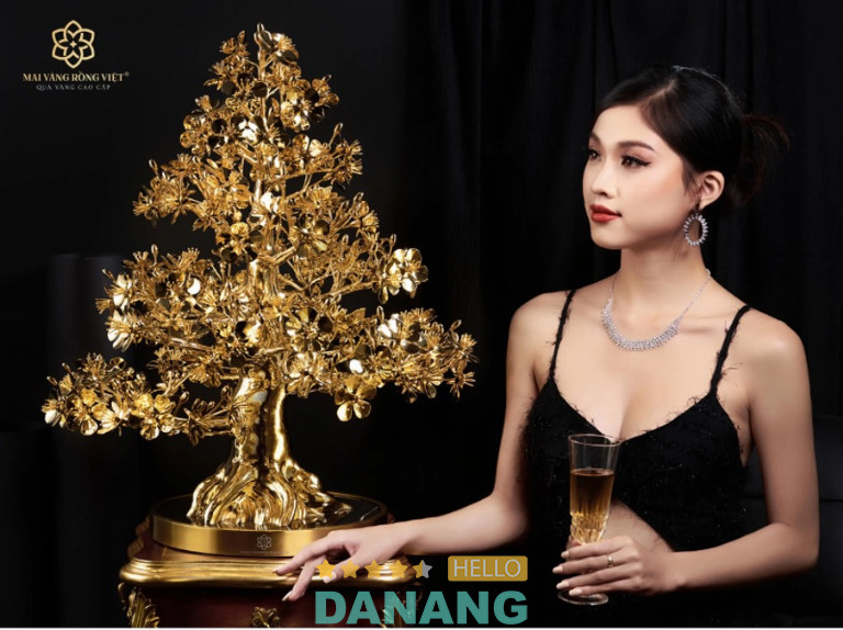 Quà mừng thọ cao cấp Mai Vàng Rồng Việt