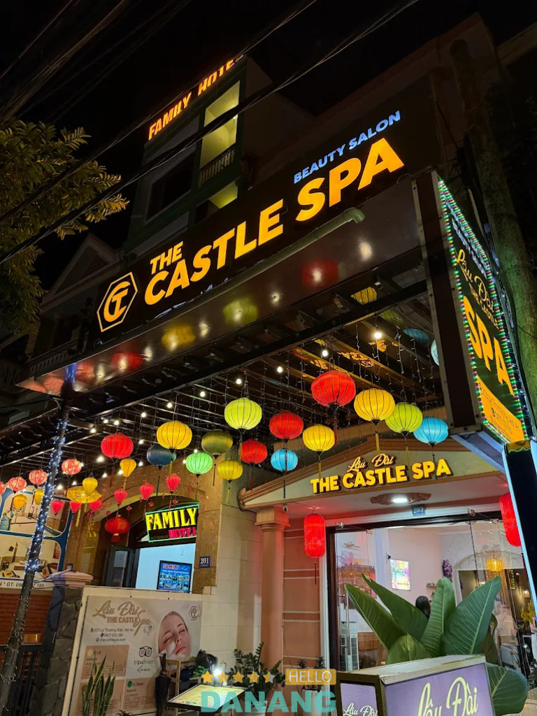 Bài viết đánh giá về The Castle Spa: 203 Lý Thường Kiệt, Phường Hội An đà nẵng