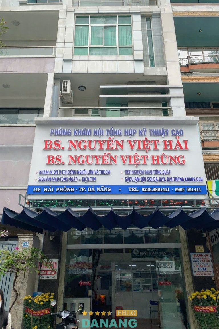 Phòng khám Nội tổng hợp BS Nguyễn Việt Hải - BS Nguyễn Việt Hùng tại Đà Nẵng