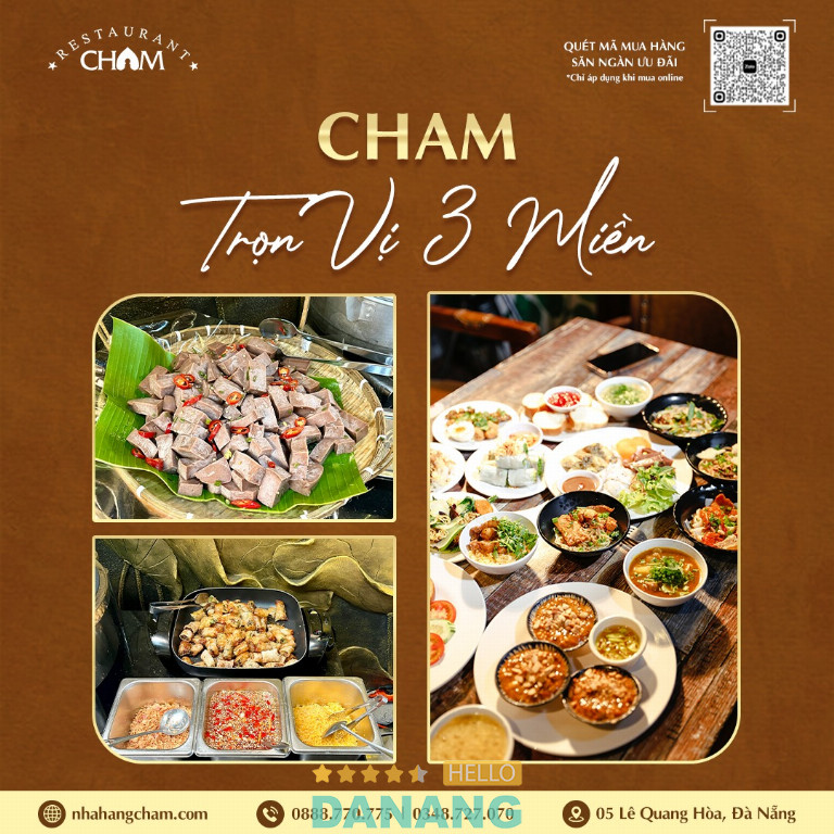 Nhà hàng Cham – P. Hòa Xuân