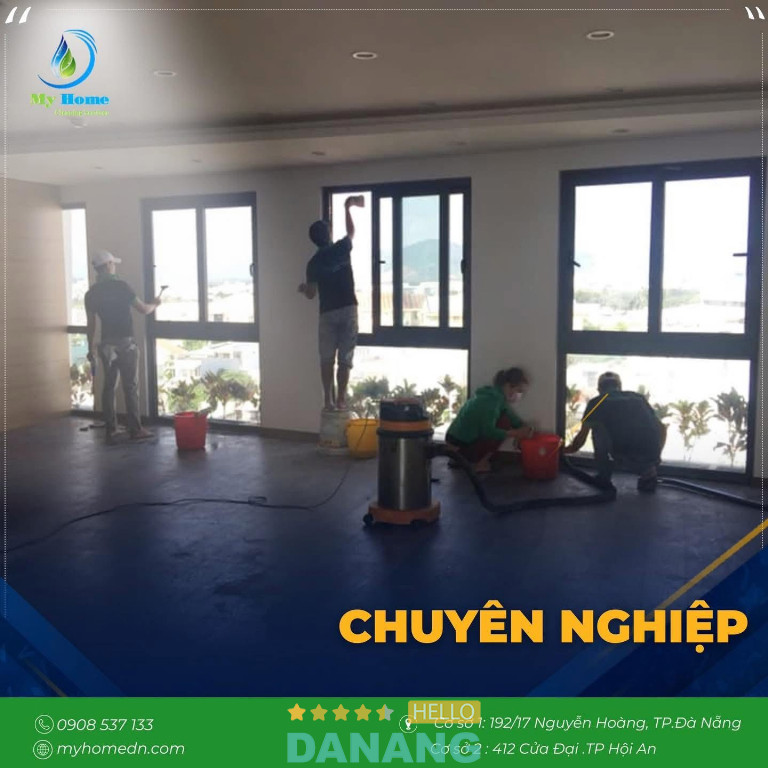 Vệ Sinh Công Nghiệp My Home - Thanh Khê