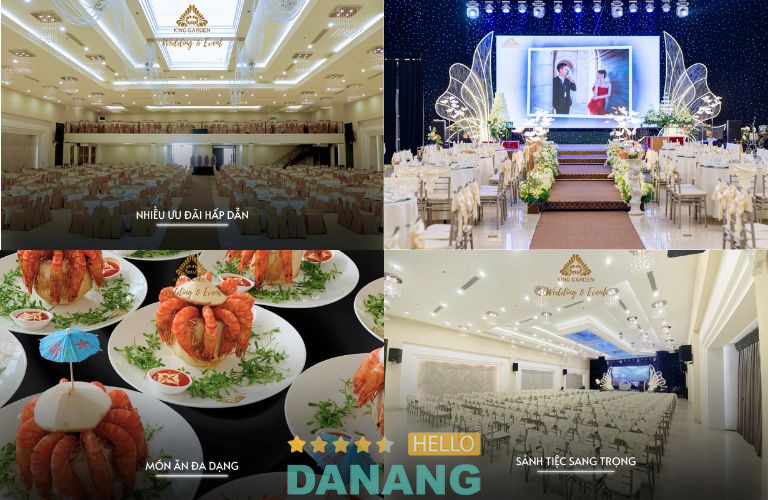 Trung Tâm Hội Nghị Tiệc Cưới King Garden - P. Hoà Cường