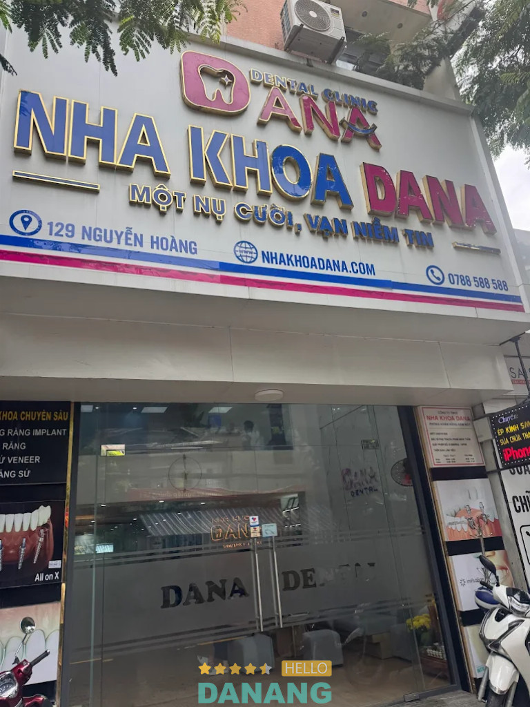 Bài viết đánh giá về Nha khoa DaNa Dental: 129 Nguyễn Hoàng, P. Hải Châu đà nẵng