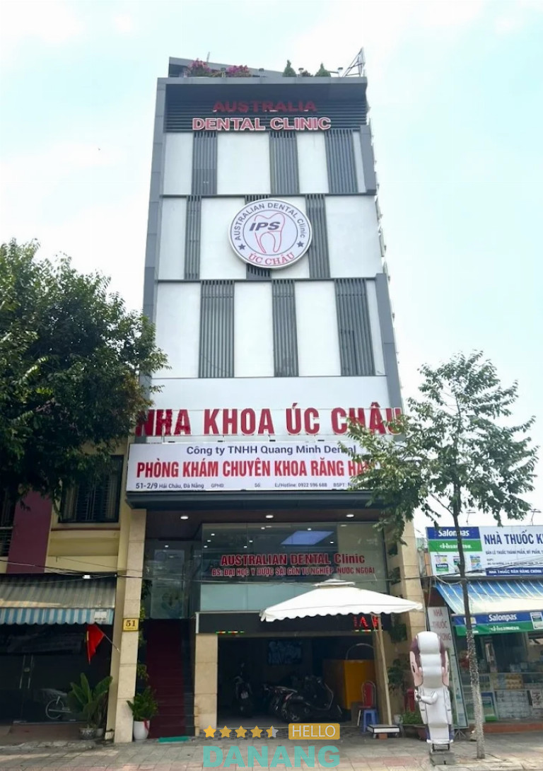 Bài viết đánh giá về Nha khoa Úc Châu: 51 Đường 2 Tháng 9, P. Hòa Cường đà nẵng