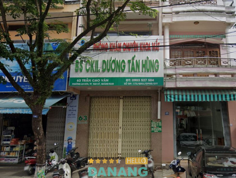 Phòng khám Mắt BS.CKII Dương Tấn Hùng - 63 Trần Cao Vân