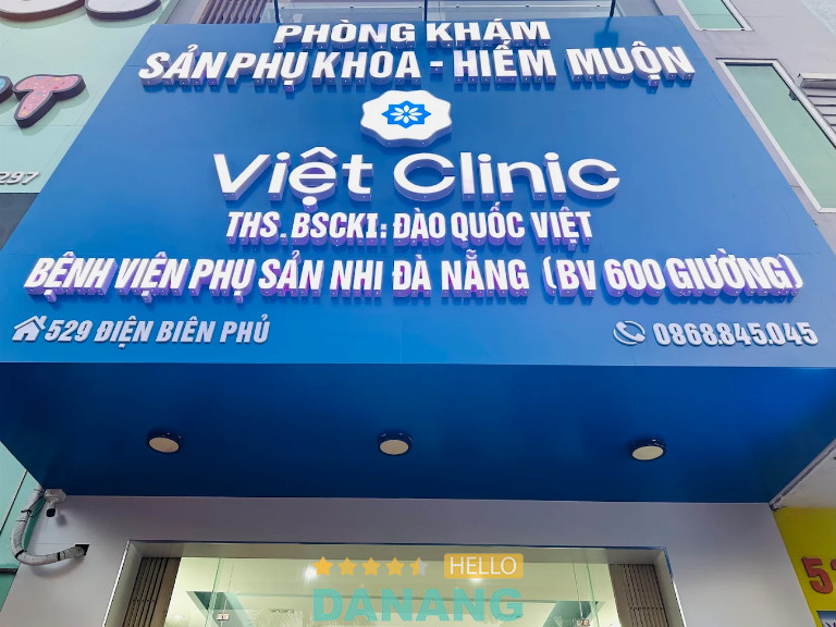 Bài viết đánh giá về Phòng khám sản phụ khoa BS Đào Quốc Việt: 529 Điện Biên Phủ, P. Thanh Khê đà nẵng