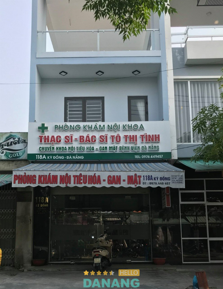 Phòng khám Nội Tiêu hóa - Gan Mật Bs Tô Thị Tình - P. Thanh Khê